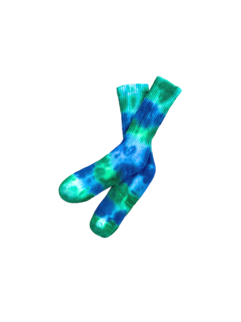 Indigo Emerald Socks